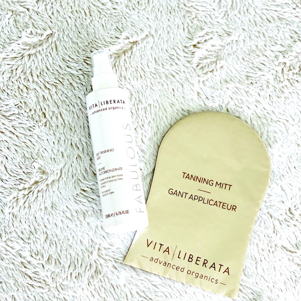 Vita Liberata Organic Self Tanning Spray & Mitten